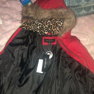 Girls winter puffer jacket